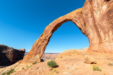 Corona Arch in Moab, Utah, Amerika Birleşik Devletleri