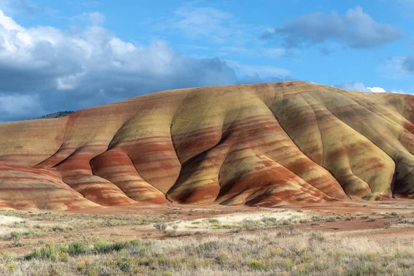 Malované Hory John Den Fosilní Vrstvy Národní Památník Oregon Usa — Stock fotografie