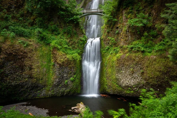 Multnomah Falls Columbia River Gorge Oregon Eua — Fotografia de Stock