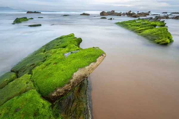 Beach Barrika Vizcaya Spain — Stock Photo, Image