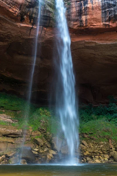 Waterfall Jardin Las Delicias Garden Delights Santa Cruz Bolivia — Stock Photo, Image