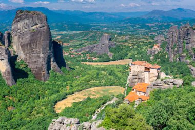 Meteora manastırlarında Roussanou Kutsal Manastırı, Yunanistan