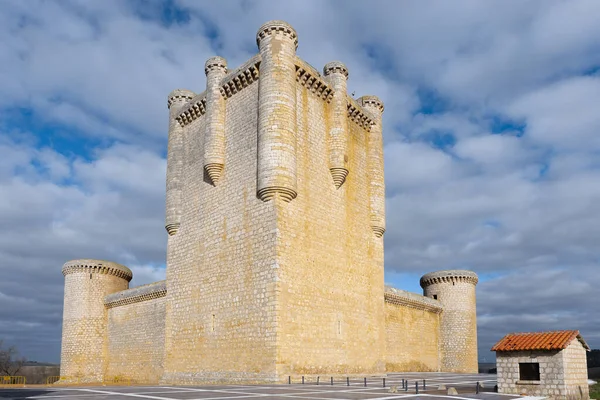 西班牙Valladolid省Torrelobaton城堡 — 图库照片