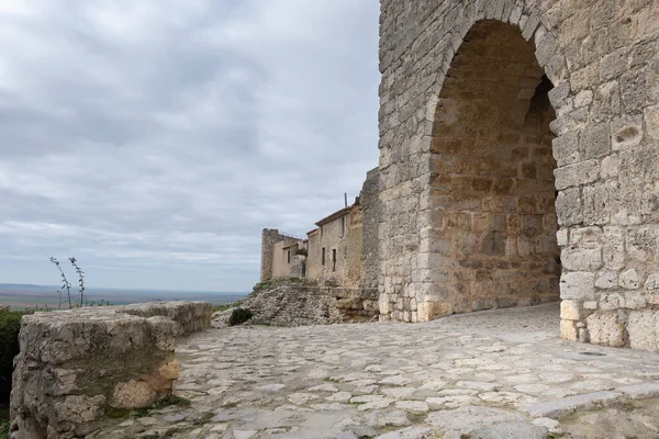 Mauer Des Dorfes Uruea Der Provinz Valladolid Spanien — Stockfoto