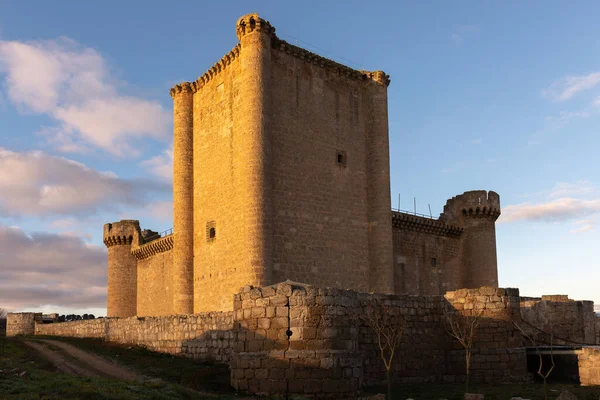 Villafuerte Esgueva Şatosu Valladolid Ili Spanya — Stok fotoğraf