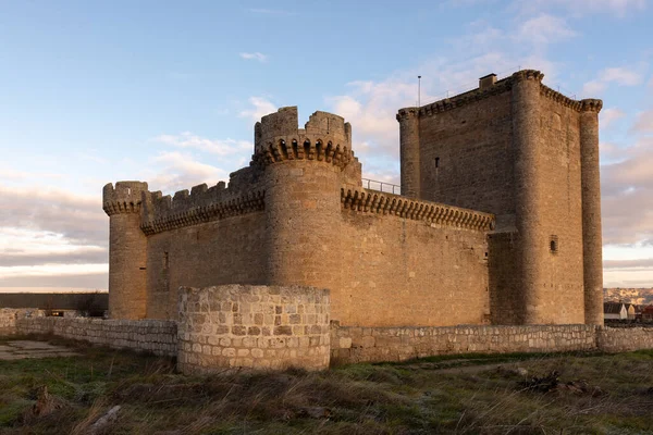 Κάστρο Villafuerte Esgueva Επαρχία Valladolid Ισπανία — Φωτογραφία Αρχείου