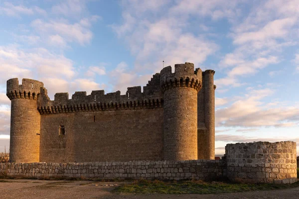 Castelo Villafuerte Esgueva Província Valladolid Espanha — Fotografia de Stock