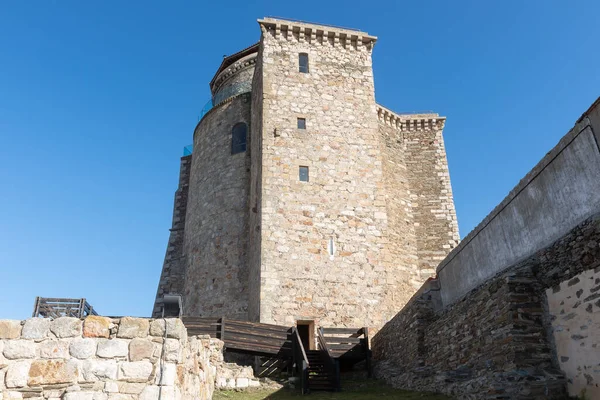 Zamek Alba Dukes Alba Tormes Prowincja Salamanka Hiszpania — Zdjęcie stockowe