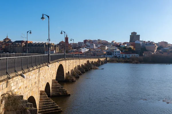 Panorama Wioski Alba Tormes Prowincja Salamanka Hiszpania — Zdjęcie stockowe