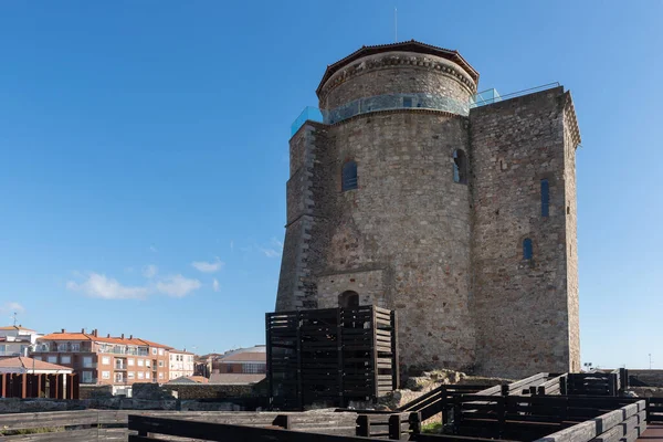 Zamek Alba Dukes Alba Tormes Prowincja Salamanka Hiszpania — Zdjęcie stockowe