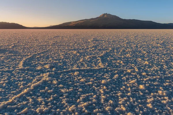Salar Uyuni Sunset Salt Flat Bolivia — Stock Photo, Image
