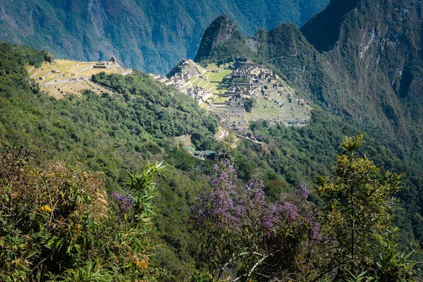 Machu Picchu Archeologické Naleziště Peru — Stock fotografie