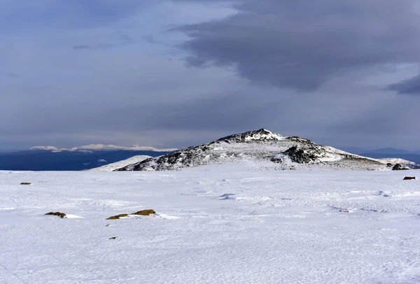 Konzhakovskiy 仮面のマウント付近北ウラル山脈の標高の高い亜寒帯風景 — ストック写真