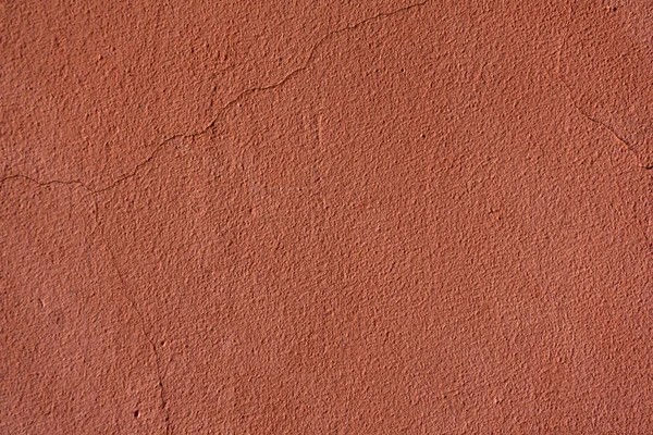 Tło Tekstury Pomarańczowy Szorstki Otynkowane Ściany Budynku Pęknięć — Zdjęcie stockowe