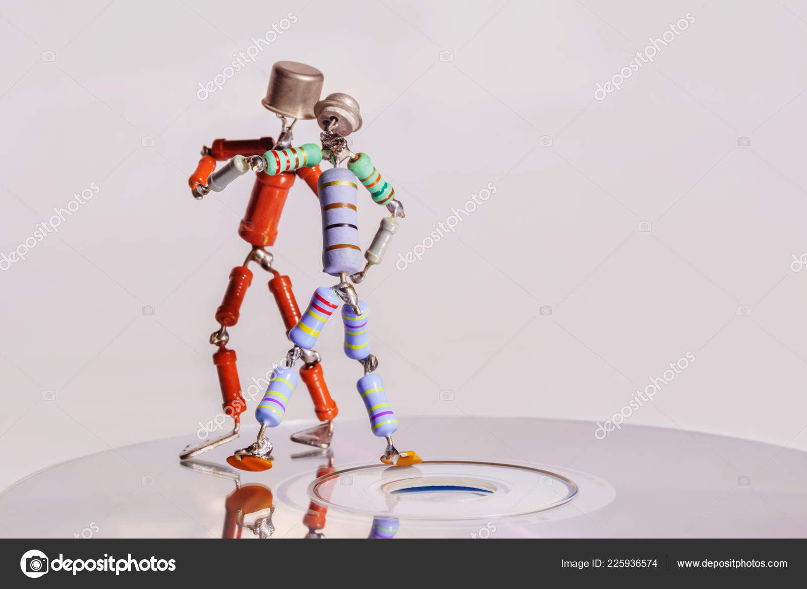 small human figures