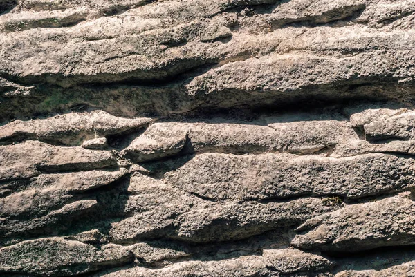 Fondo Textura Piedra Natural Rugosa Gris —  Fotos de Stock