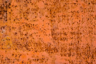 arka plan doku - kahverengi eski astarlanmalıdır metal yüzey pas lekeleri