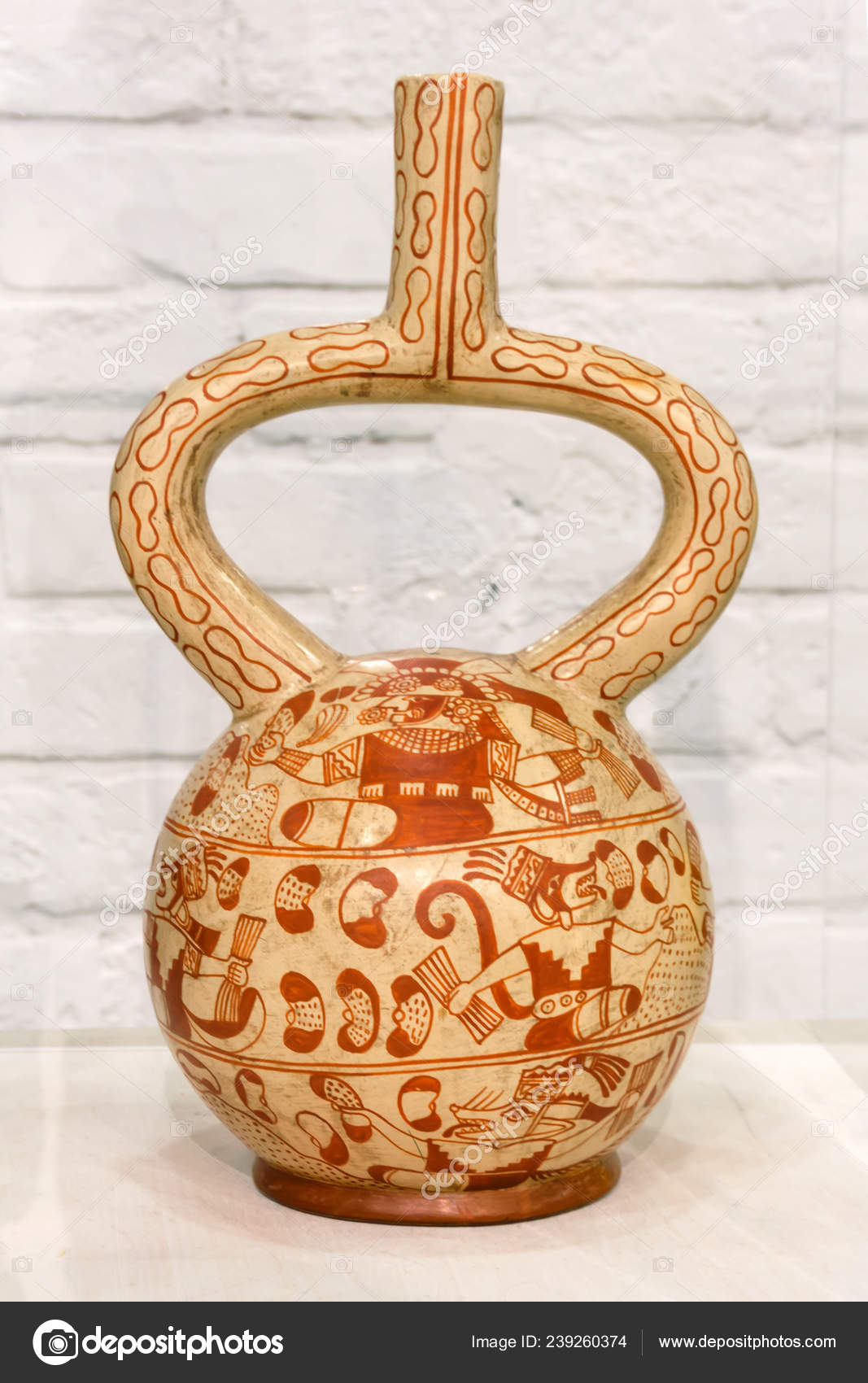 Yekaterinburg Russia January 2019 Golden Disc Ancient Aztec