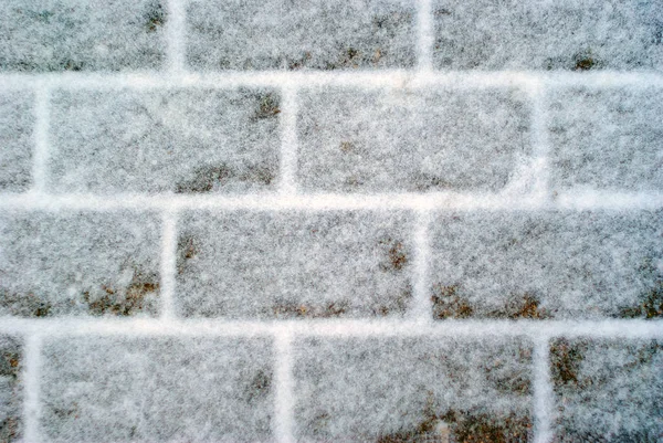 Фон Текстура Покрытые Снегом Гранитные Плитки — стоковое фото