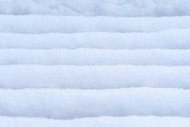 arka plan - kar bir bankta