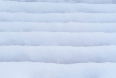 arka plan - kar bir bankta