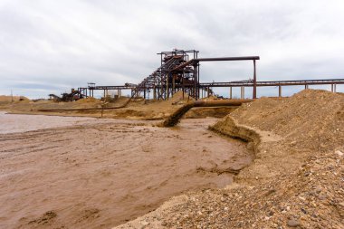 endüstriyel bulamaç boru hattı
