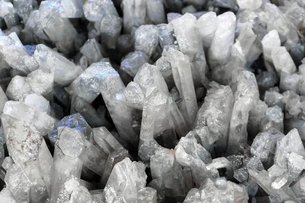 Arka plan - kuvars kristalleri druse — Stok fotoğraf