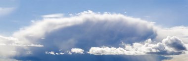 big cloud before a thunderstorm clipart