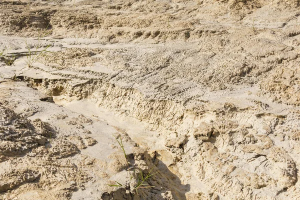 Hintergrund - ausgetrocknetes Flussbett — Stockfoto