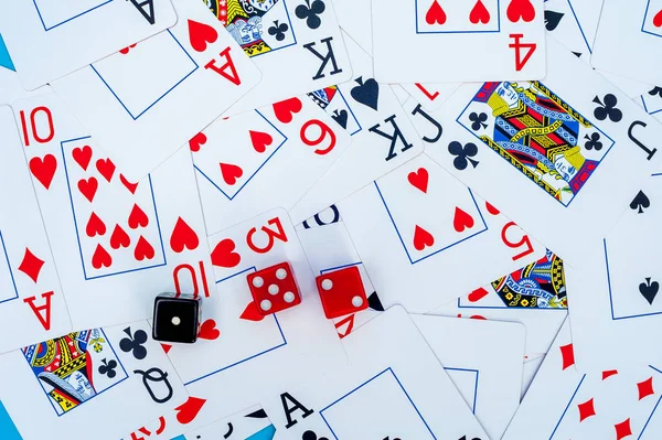 Playing Cards Background — Stock Photo, Image