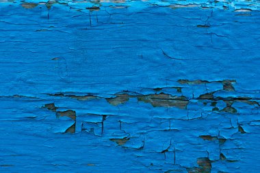 Yatay ahşap grunge mavi duvar çizikleri