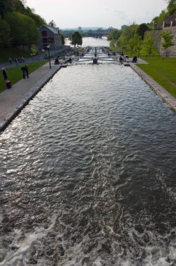 Rideau Canal üzerinde görünüm