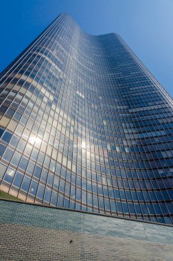 Chicago şehir merkezindeki binaların manzarası