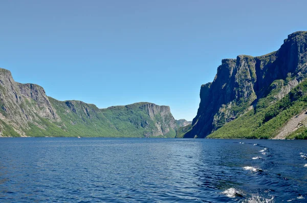 Western Brook Pond Fundland Kanada — Stock Fotó