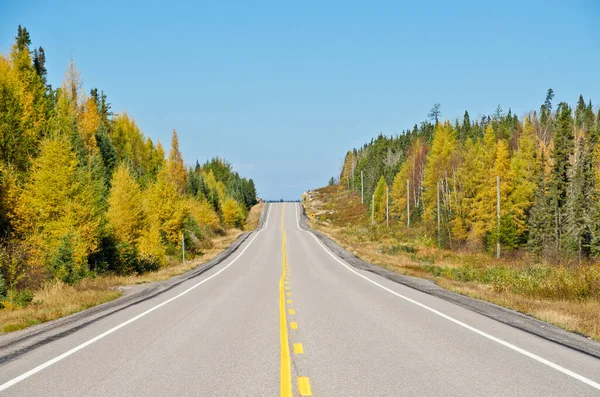 Trans Canada Highway Nahe Superior Lake Ontario Kanada — Stockfoto
