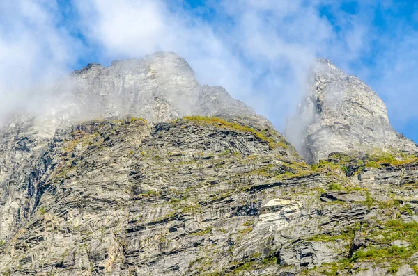 Mountain Rocks Norway Fall Time — Stock Photo, Image