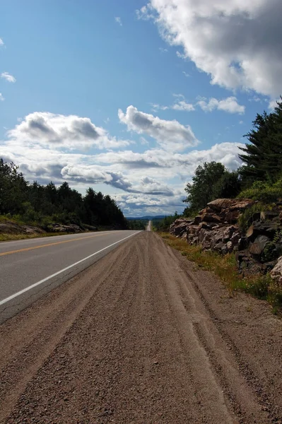 Autobahn Entlang Des Mattawa Flusses Nördlich Des Algonquin Parks — Stockfoto