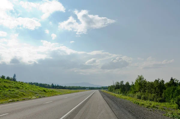 Autobahn Norden Von New Brunswick Kanada — Stockfoto