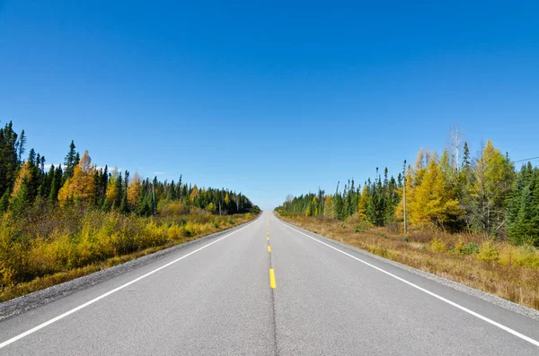 Trans Canada Highway Nahe Superior Lake Ontario Kanada — Stockfoto