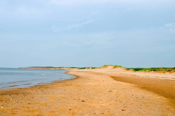 Red Sand Beach Prince Edward Island Canada — Stock Photo, Image