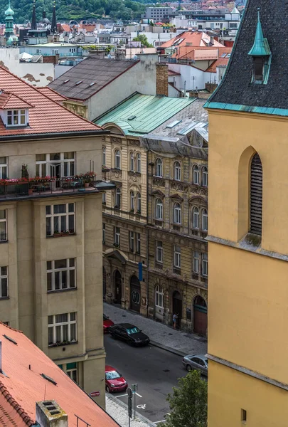 Pohled Staré Město Praze Letním Období — Stock fotografie