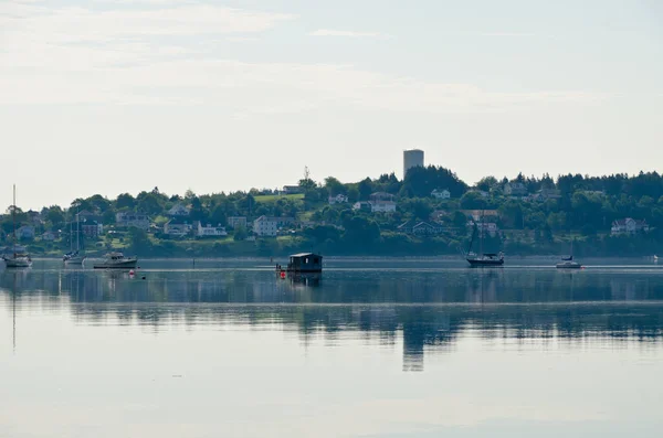 Hamnen Lunenburg Nova Scotia Kanada — Stockfoto