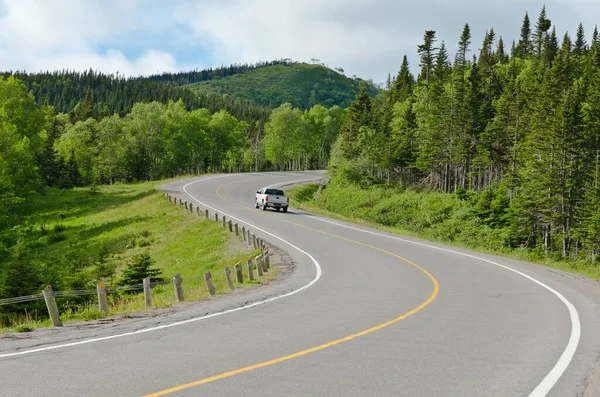 Highway Back Country Newfoundland Canada Royalty Free Stock Images