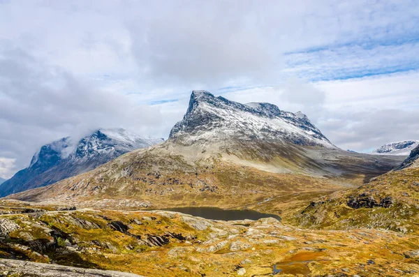 Mountain Highland Norway Fall Time — Stock Photo, Image