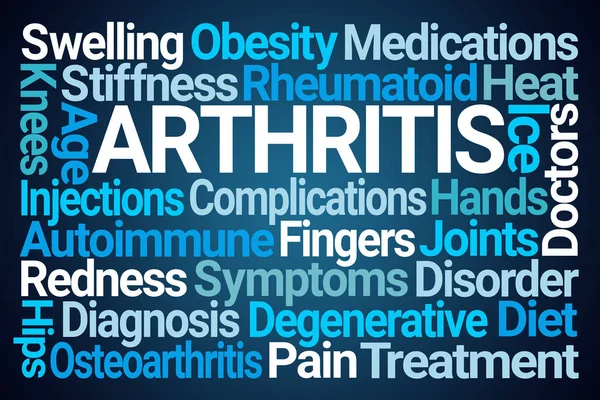 Artritis word cloud — Stockfoto