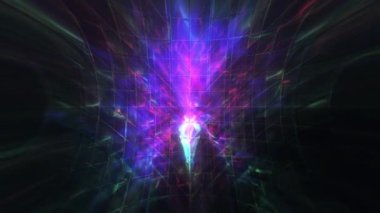 Gotik Modern akıcı mozaik arka plan döngü