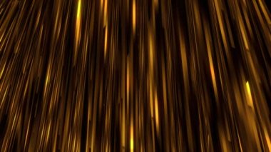 altın Eğimli Çizgili Doku Arka Plan Döngüsü