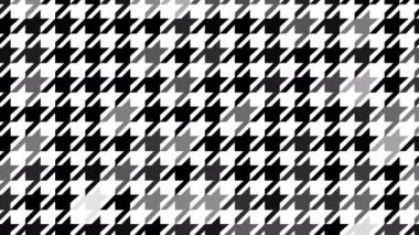 Soyut Küçük Houndstooth Doku Arka Plan Loop
