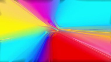 Soyut Retro Renkli Renk Girdap Arka Plan Döngüsü