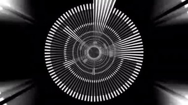 Soyut Parçalı Yayılan Desen Tünel Loop